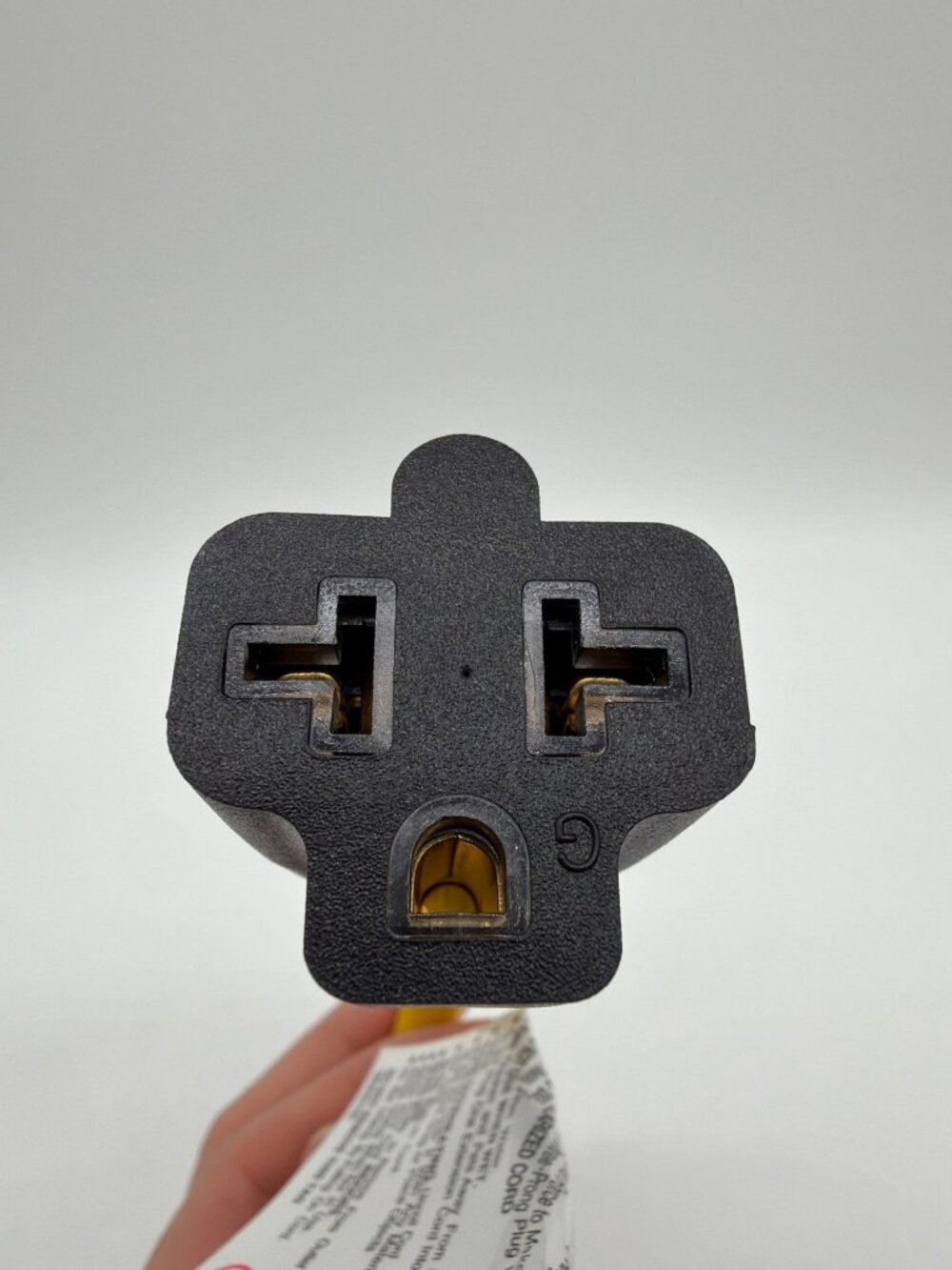 Heavy Duty 4-In-1 12 Gauge Extension Cord Multi-Plug Dryer Adapter 125V & 250V Y
